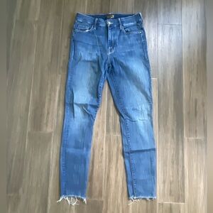 MOTHER Ankle Jeans in Classic Blue